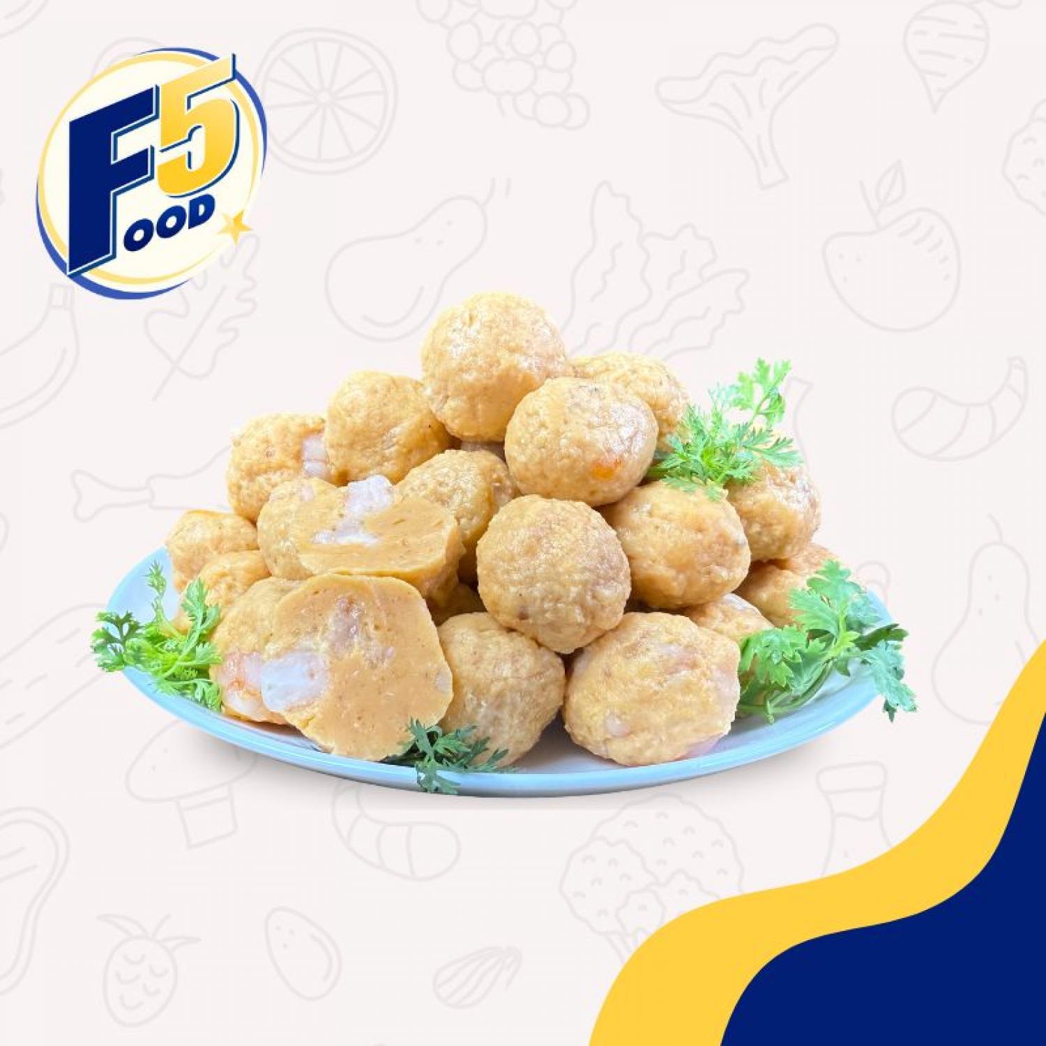 Chả tôm viên