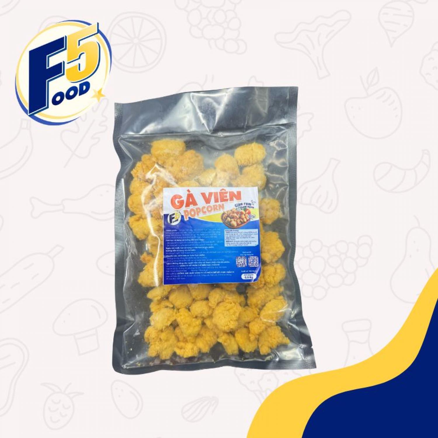 Gà viên popcorn